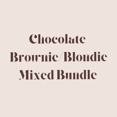 Mixed Chocolate Brownie/Blondie Bundle